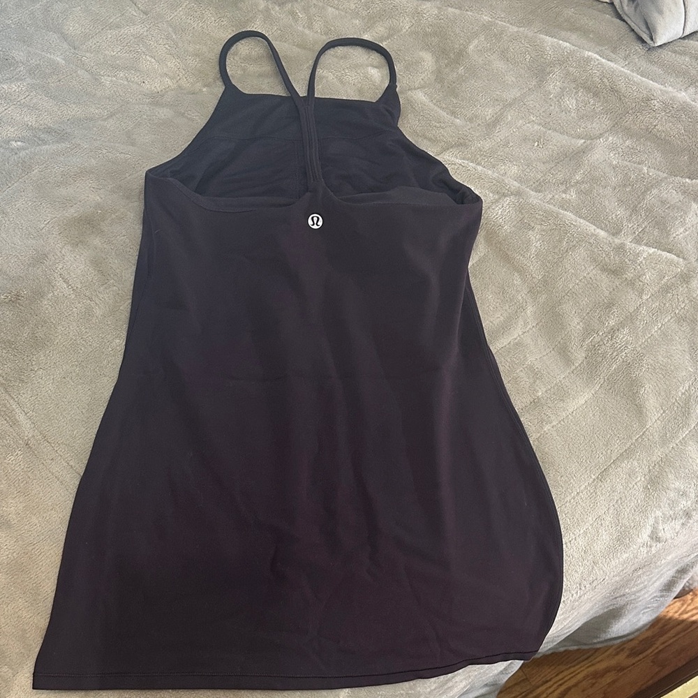 Lululemon Purple High Neck Racerback Tank Top